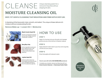 Incellderm ICD Moisture Cleansing Oil